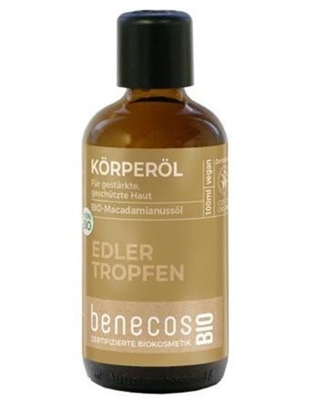 Aceite Corporal Macadamia 100Ml. Bio Vegano de Benecos
