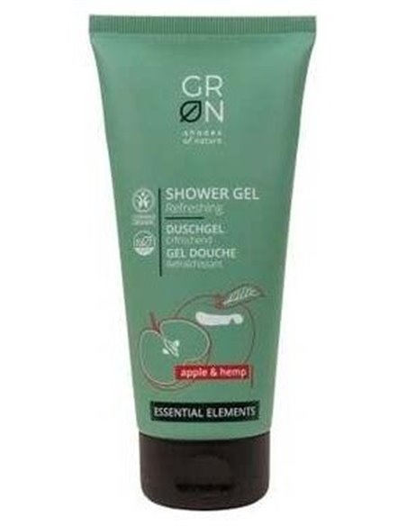 Gel de Baño Refrescante Manzana y Cáñamo,200ml Essential Elements de Grn