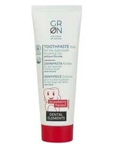 Pasta De Dientes Infantil  Con Agua Termal Sin Fluor 75 Ml. de Grn