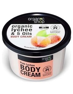 Crema Corporal Nutritiva Lichi-5 Aceites 250Ml. de Organic Shop