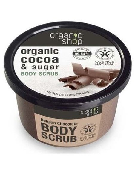 Exfoliante Corporal Restaurador Cacao  250Ml de Organic Shop