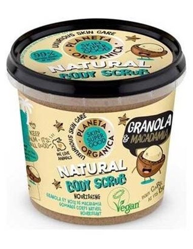 Exfoliante Corporal Granola-Macadamia Nut 360Ml. de Skin Super Good