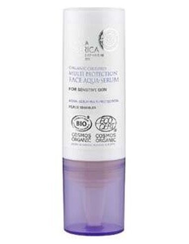 Aqua-Serum Facial Proteccion Piel Sensible 15M de Natura Siberica