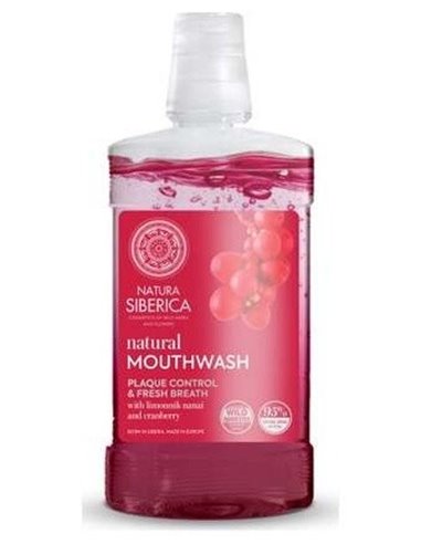 Enjuague Bucal Natural Schizandra Y Arandano 520M de Natura Siberica