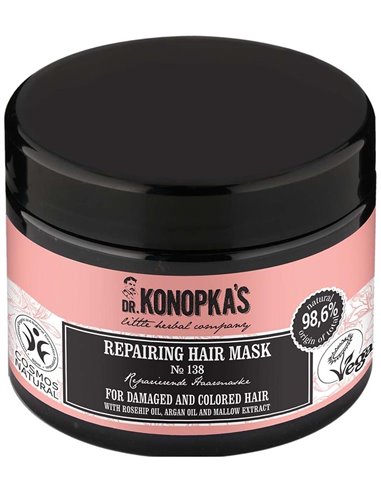 Mascarilla Reparadora Cabello Dañao Y Teñido 300Ml de Dr. Konopka´S