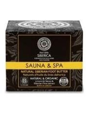 Sauna&Amp Spa Manteca Natural Para Pies 120Ml. de Natura Siberica