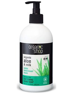 Jabon De Manos Suavizante Aloe-Leche 500Ml. de Organic Shop