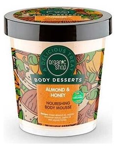 Mousse Corporal Nutritiva  Almendra-Miel 450Ml. de Organic Shop