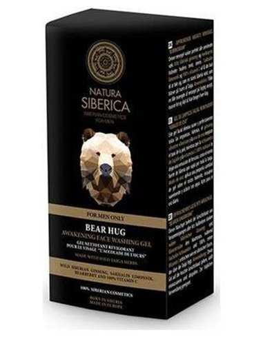 Bear Hug Men Gel Limpieza Facial 150Ml. de Natura Siberica