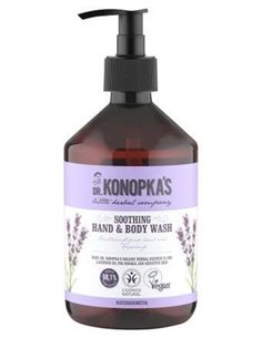 Jabon De Manos Y Cuerpo Calmante 500Ml. Vegan de Dr. Konopka´S