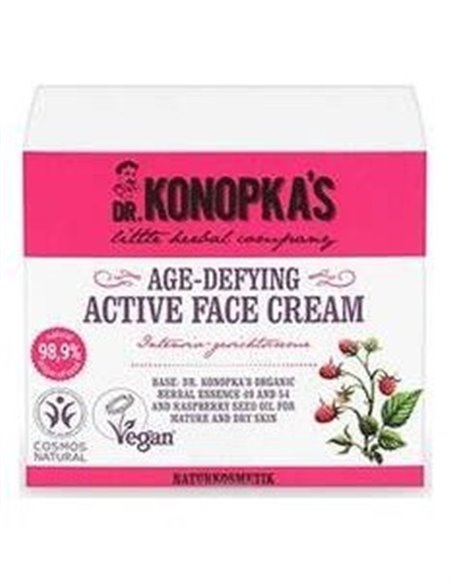 Crema Facial Antienvejecimiento 50Ml. Vegan de Dr. Konopka´S