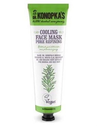 Mascarilla Facial Refrescante 75Ml. Vegan de Dr. Konopka´S