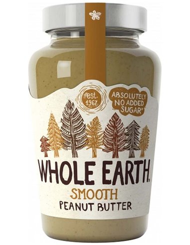 Crema De Cacahuete Original Suave 454Gr. Bio de Whole Earth