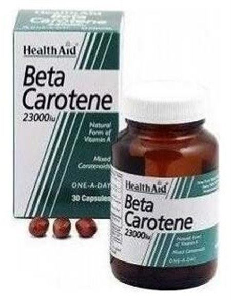 Betacaroteno 23.000Ui 30Cap. Health Aid de Health Aid