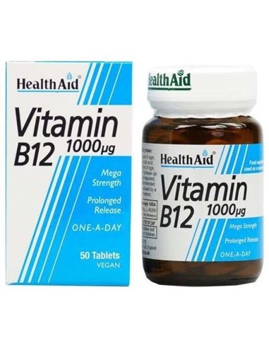Vit B12 50Comp. Health Aid de Health Aid