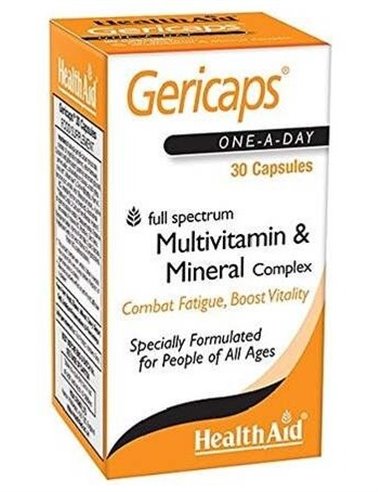 Gericaps Multinutriente 30Cap. Health Aid de Health Aid