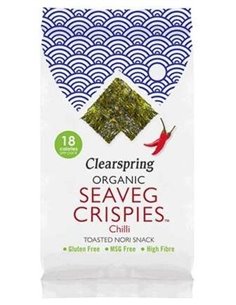 Alga Nori Tostada Con Chili Snack 4Gr. de Clearspring