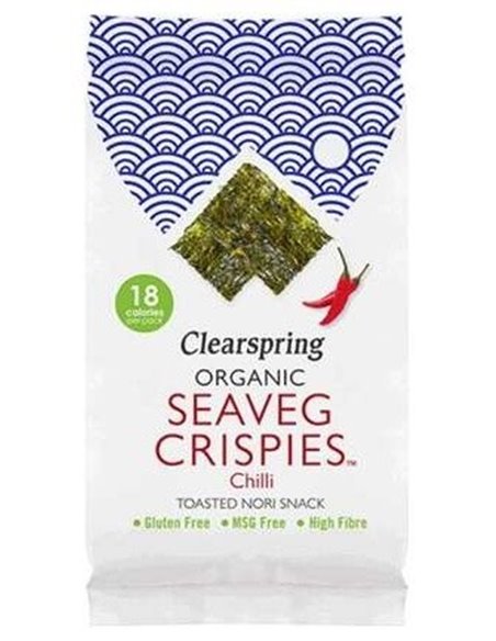 Snack De Alga Nori Tostada Chili Bio  5 G de Clearspring