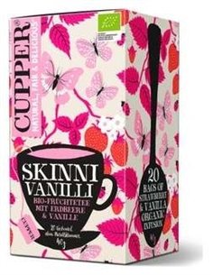 Fresa Y Vainilla  Infusion 20Bolsitas. Bio Vegan de Cupper