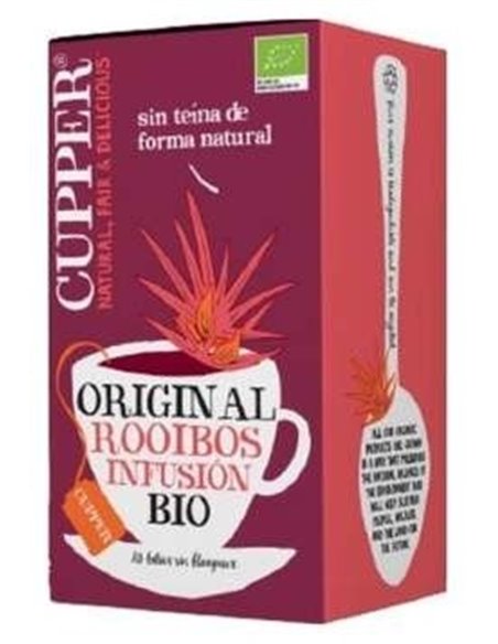 Original Rooibos Infusion 20Bolsitas. Bio de Cupper