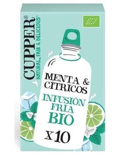 Menta Y Citricos Infusion Fria 10Bolsitas. Bio de Cupper