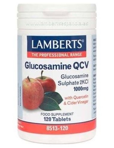 Glucosamina Qcv 120 Comprimidos de Lamberts