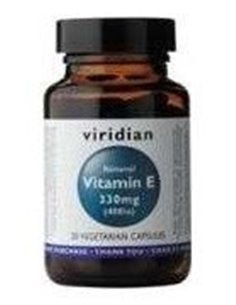 Vitamin E 330Mg. Natural 30Cap.Veg. de Viridian
