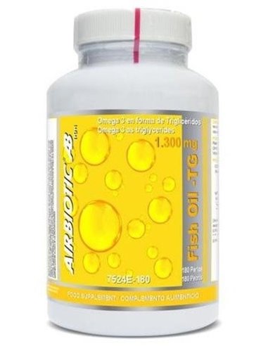 Fish Oil Tg 1300Mg 180Cap. de Airbiotic