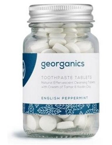 Dentifrico Mineral Menta 120Comp Eferves. de Georganics