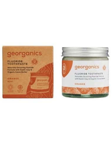 Dentifrico Fluor Naranja  60Ml. de Georganics