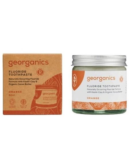 Dentifrico Fluor Naranja  60Ml. de Georganics