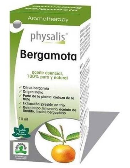 Esencia Bergamota 10Ml. Bio de Physalis