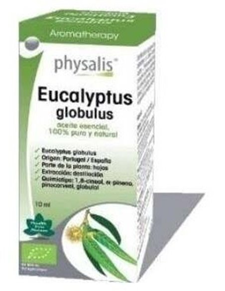 Esencia Eucalipto Globulus 10Ml. Bio de Physalis