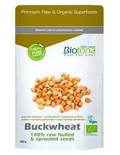 Buckwheat Raw Hulled & Sprouted Seeds de Biotona