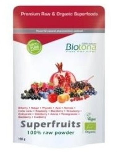 Superfruits Raw 150Gr. Bio de Biotona
