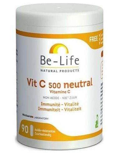 Vitamina C 500 Neutral 90Cap. de Be-Life