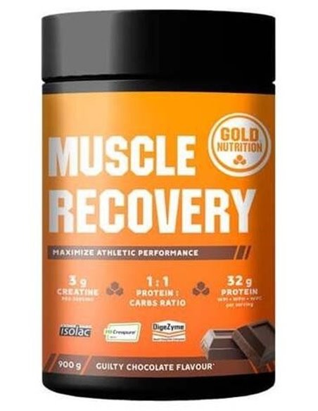 Muscle Recovery Chocolate 900Gr. de Gold Nutrition