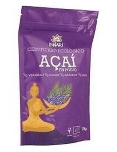 Açai Liofilizado Superalimento 70Gr. Bio de Iswari