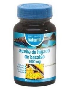 Aceite De Higado De Bacalao 1000Mg. 45Perlas de Dietmed