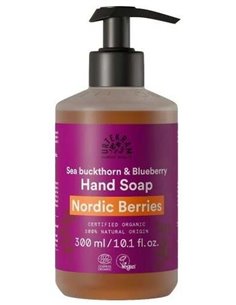 Jabon De Manos Frutos Rojos Con Dispensador 300Ml. de Urtekram