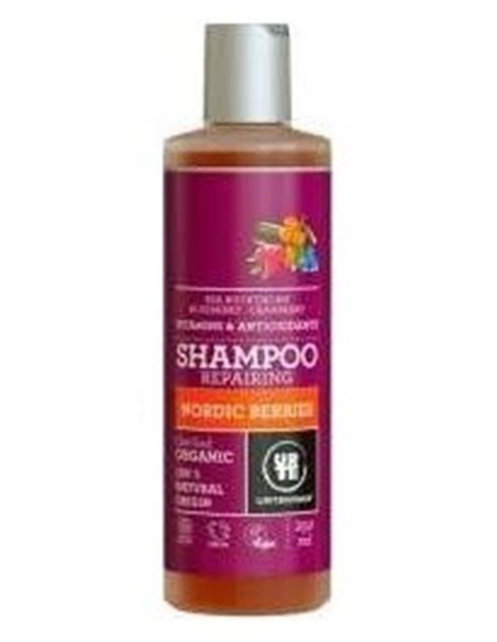 Champu Frutos Rojos 250Ml. Eco Vegan de Urtekram