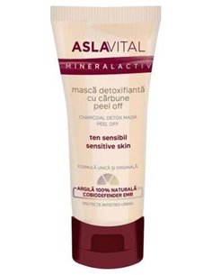 Mascarilla Detoxificante Peel Off Con Carbon 100Ml de Asla Vital (Dra. Ana Aslan)