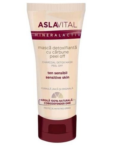 Mascarilla Detoxificante Peel Off Con Carbon 100Ml de Asla Vital (Dra. Ana Aslan)