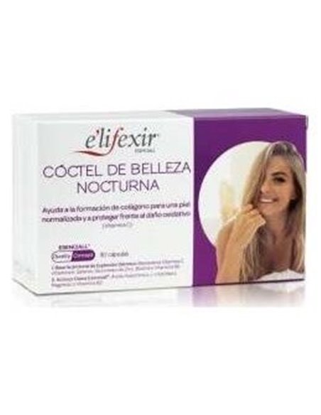 Elifexir Esenciall Coctel Belleza Nocturna 60Cap. de Elifexir