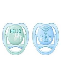 Chupete Ultra Air 0-6 Meses Neutro 2Ud. Scf080/17 de Avent