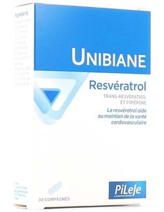 Unibiane Resveratrol 30Cap. de Pileje