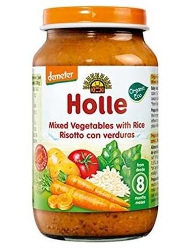 Potito  Verduras Con Arroz 8Meses 220Gr. Demeter de Holle