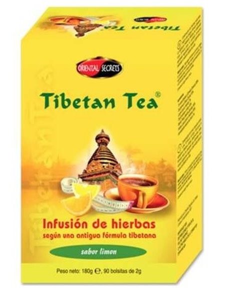 Tibetan Tea Sabor Limon 90S Sobres de Tibetan Tea