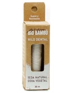 Hilo Dental Seda Natural Con Cera Vegetal 30Metros de Biobambu