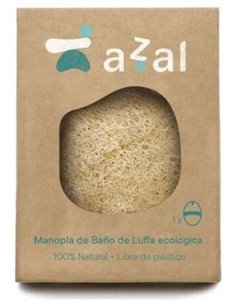 Manopla De Baño De Luffa Eco Ovalada Con Asa de Azal